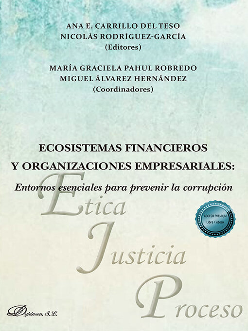 Title details for Ecosistemas financieros y organizaciones empresariales by Ana E. Carrillo del Teso - Available
